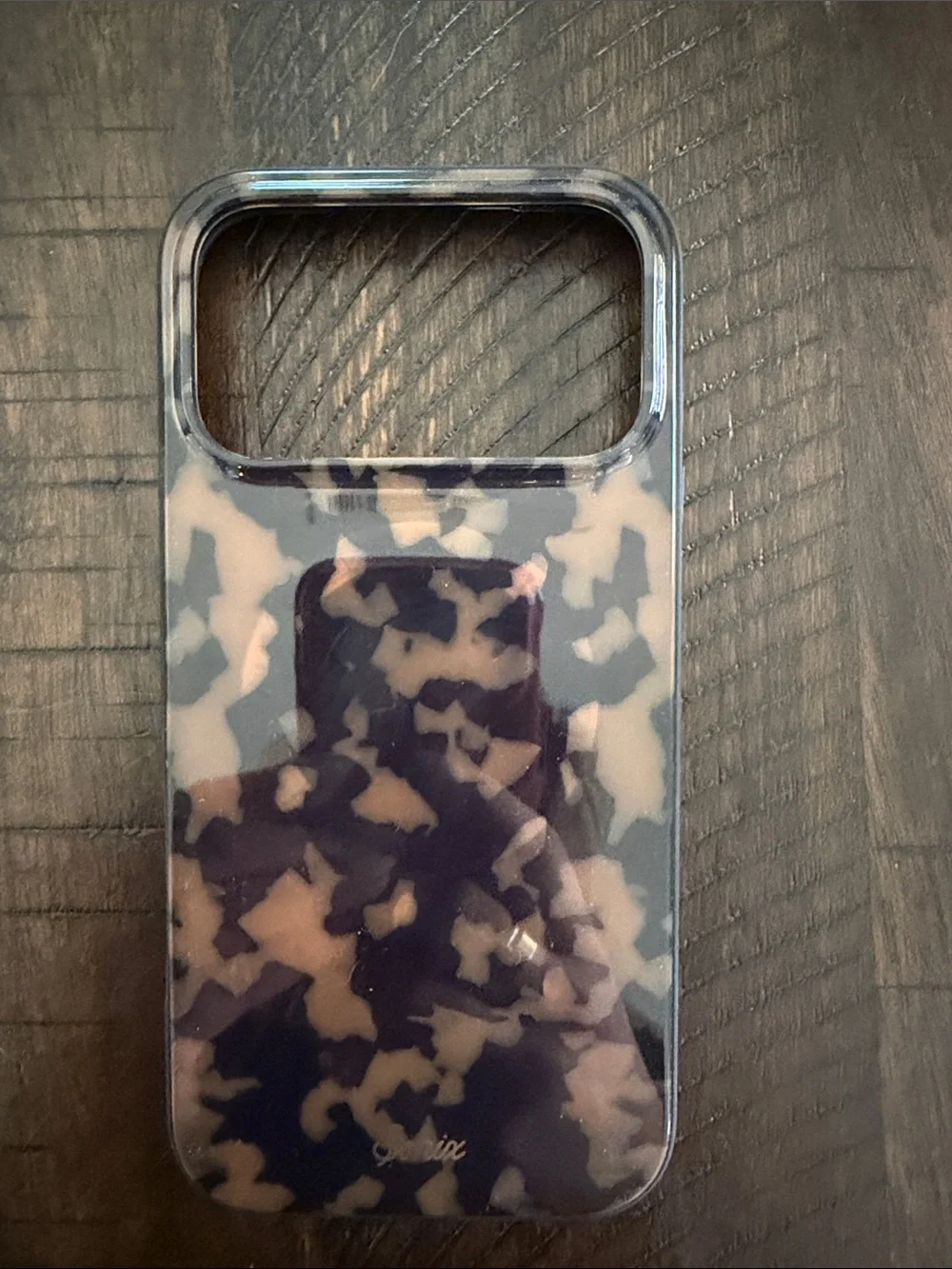 Sonix Black and Cream Tortoiseshell Pattern Phone Case